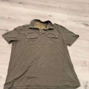 Banana Republic Men's Olive Polo Shirt